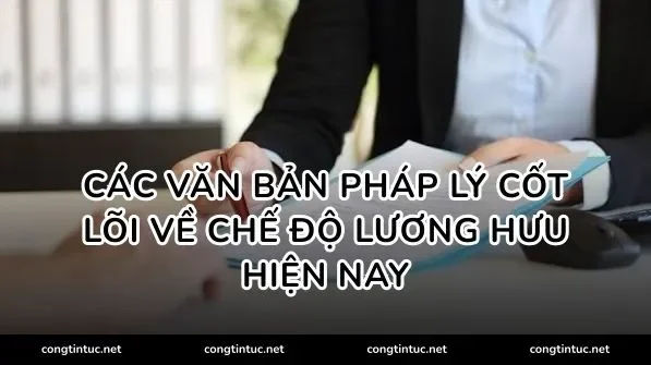 Các văn bản pháp lý cốt lõi về chế độ lương hưu hiện nay