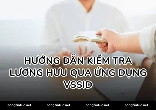 Hướng dẫn kiểm tra lương hưu qua ứng dụng VssID